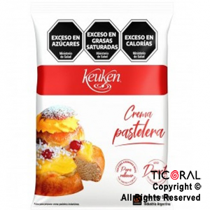 CREMA PASTELERA KEUKEN X 500 GR LODISER x 1